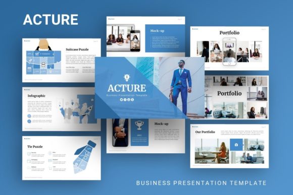 Acture Presentation Template: Design Versatile Decks