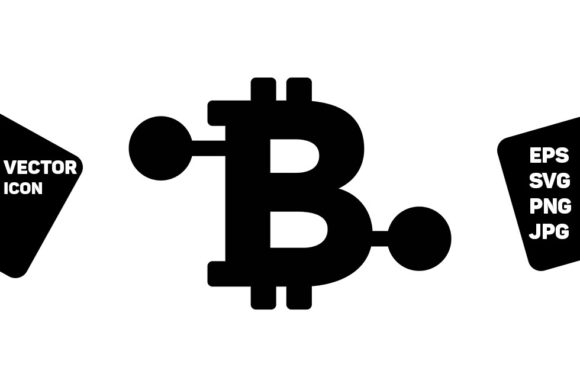 Bitcoin Symbol Icon Vector Crypto Symbol Design Guide