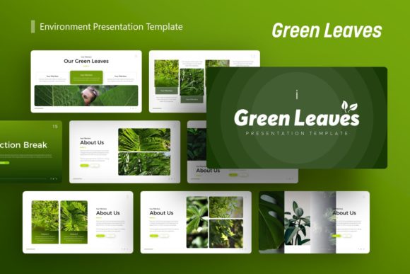 Communicating Sustainability: Why the Green Leaves Environment Presentation Template Matters for Modern Business