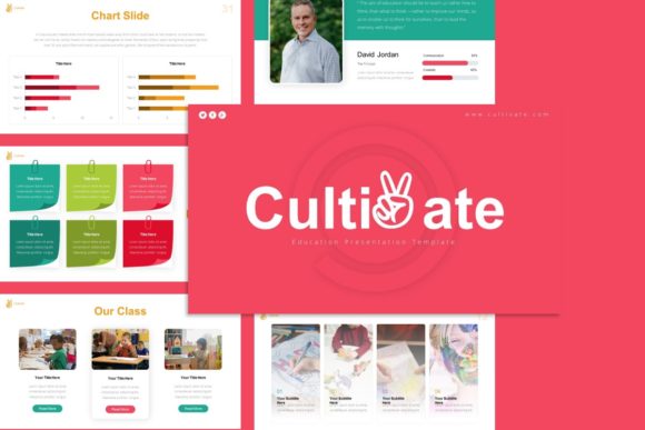 Elevating Visual Communication: A Comprehensive Guide to the Cultivate Education Presentation Template