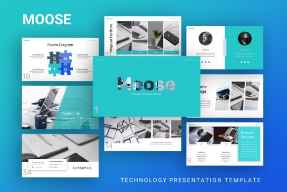 Elevating Visual Communication: Why Presentation Template - Moose Matters in Modern Business