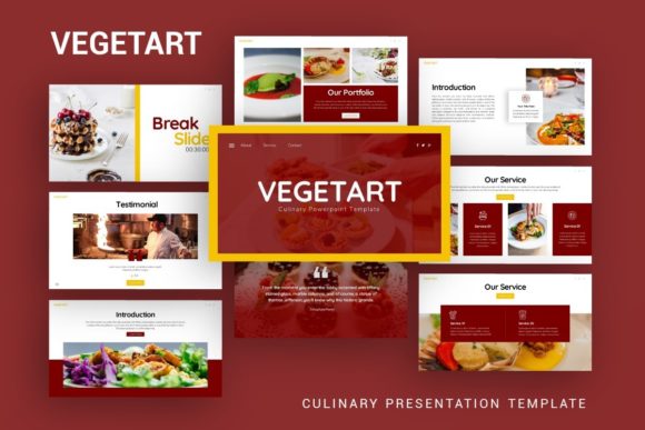 Elevating Visual Storytelling: How the Vegetart Presentation Template Redefines Professional Communication