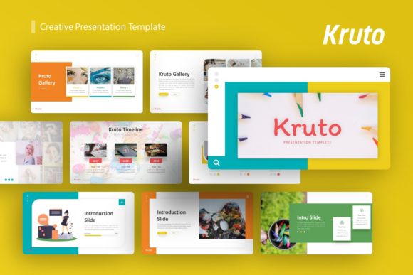 Elevating Visual Storytelling with the Kruto Creative Presentation Template