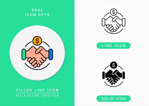 Enhancing Digital Interfaces with the Deal Icons Set: A Comprehensive Guide to Vector Business Assets
