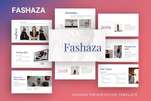 Fashaza Presentation Template: Versatile Design Solution