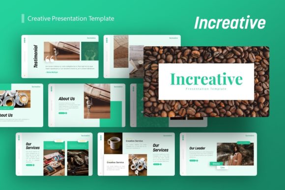 Increative: A Versatile Creative Presentation Template