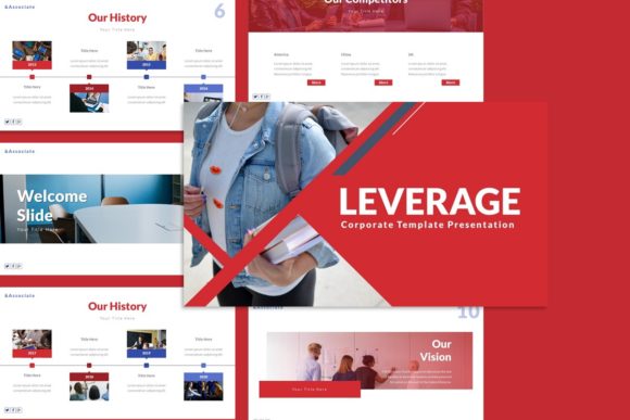 Leverage Corporate Presentation Template: Elevating Your Business Narrative