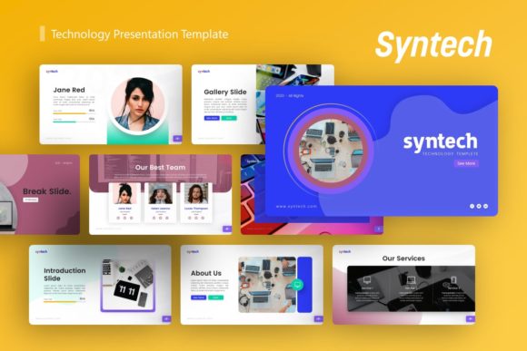 Mastering Professional Communication with the Syntech Technology Presentation Template