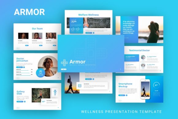 Presentation Template - Armor: Elevating Visual Communication for Modern Professionals