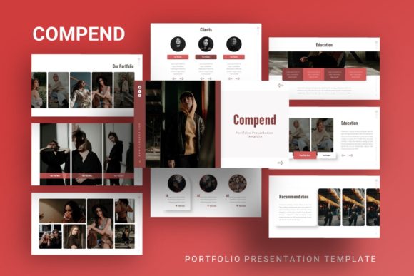 Presentation Template - Compend: A Versatile Design Asset