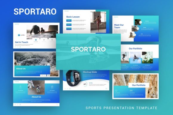 Presentation Template - Sportaro: Dynamic Design Guide