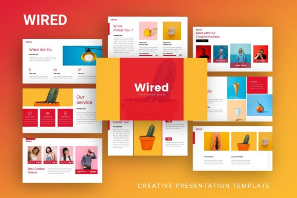 Presentation Template - Wired: Modern Visual Storytelling