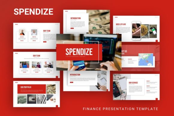 Spendize: Premium Finance Presentation Template
