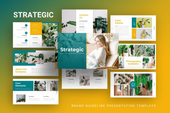 Strategic Presentation Templates: Elevating Brand Guidelines and Corporate Narratives