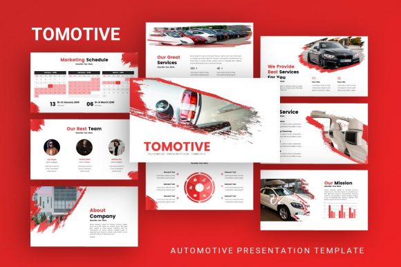 Tomotive Presentation Template: Design Made Simple